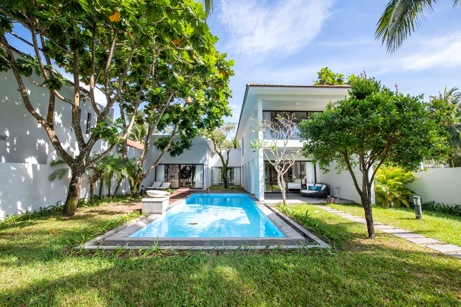 Modern luxury villa with lap pool and tropical gardens — Pai Dai DMC partner property, Thailand
