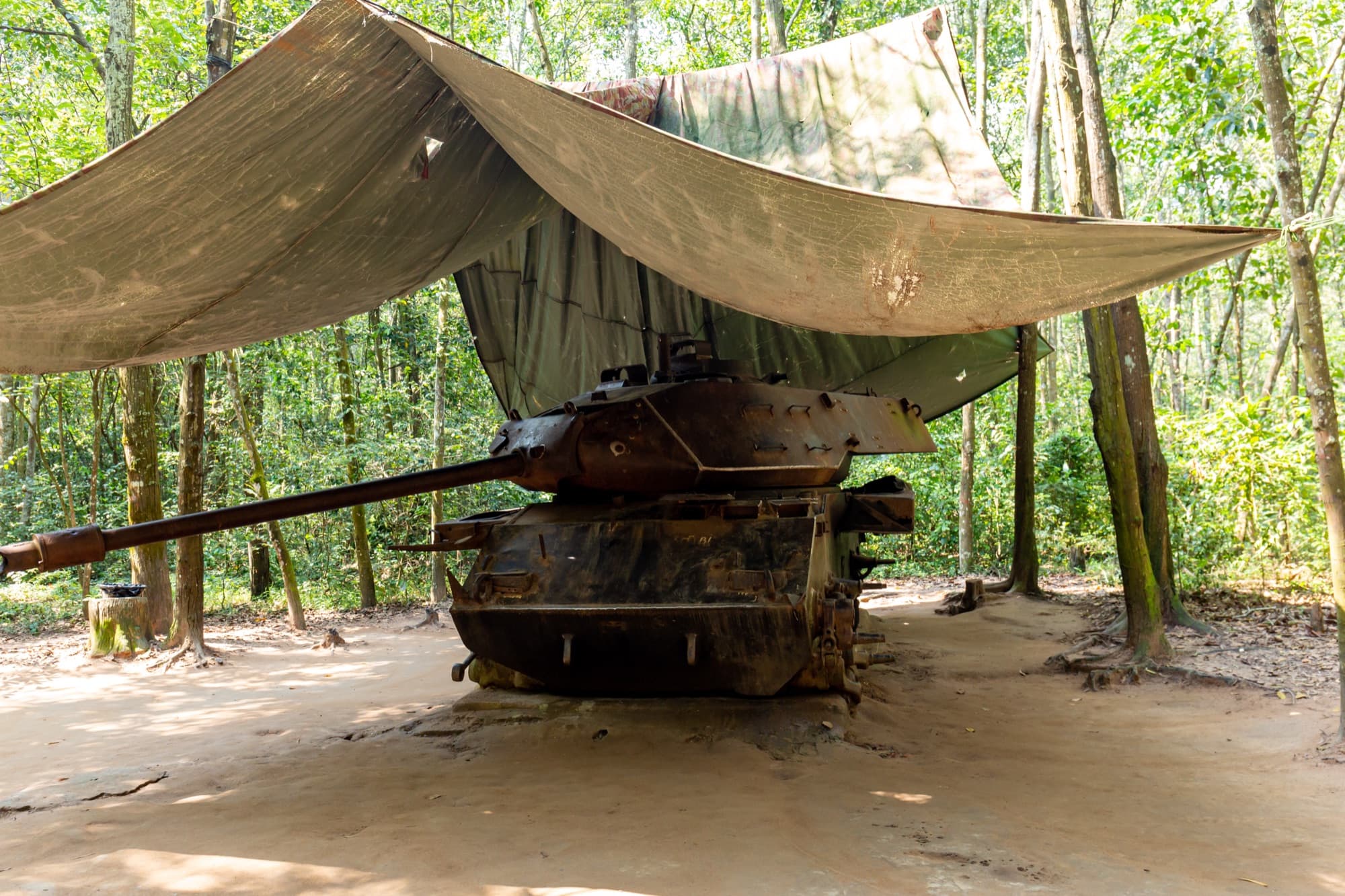 Sejarah Cu Chi dan kawasan lama Saigon