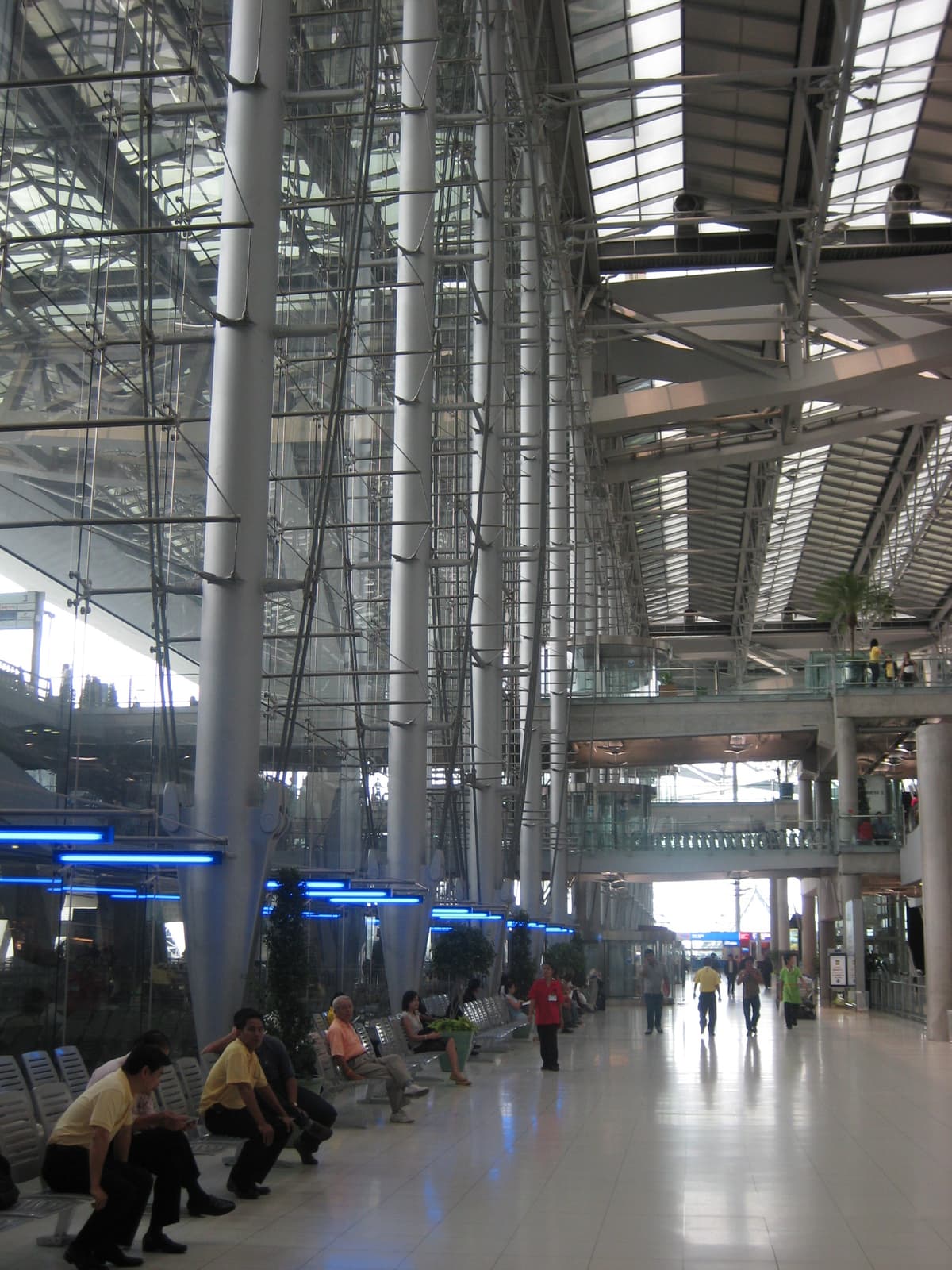 The arrivals side of Suvarnabhumi Airport. The THIM app is set to become the standard way to submit the arrival card that every foreign visitor already completes, on a full launch Thailand announced for August 2026.